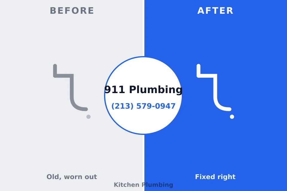 Before and after: plumbing company Red Oak, IA